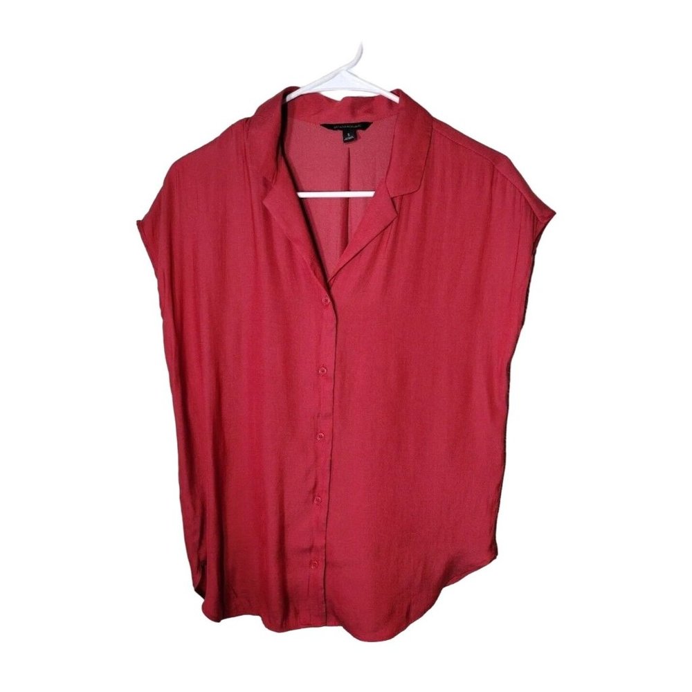 Banana Republic Blouse Small Sleeveless Button Down